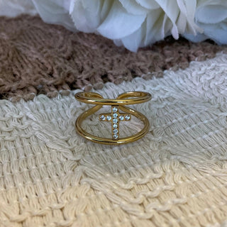 Bague croix A14 Mahana B