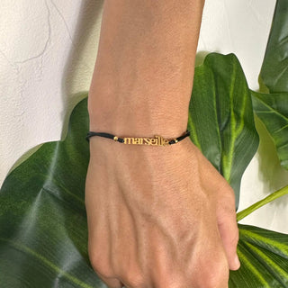 Bracelet cordon marseille A27 Mahana B