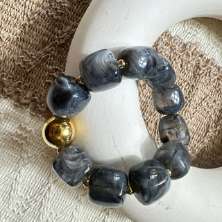 Bracelet grosse pierre A83 Mahana B