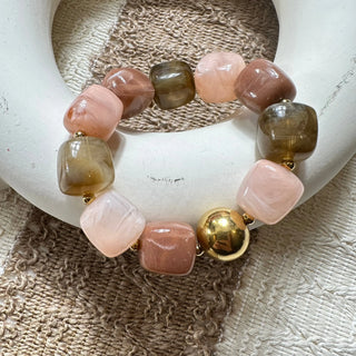 Bracelet grosse pierre A83 Mahana B