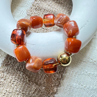 Bracelet grosse pierre A83 Mahana B