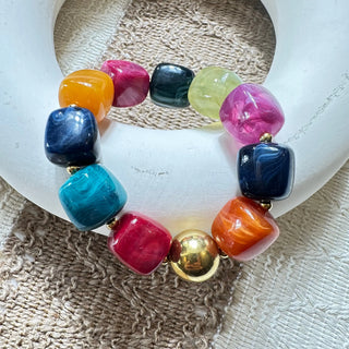 Bracelet grosse pierre A83 Mahana B