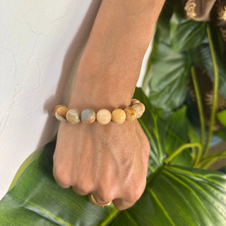 Bracelet grosse pierre naturel A26 Mahana B