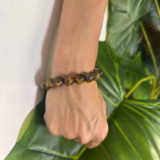 Bracelet grosse pierre naturel A26 Mahana B