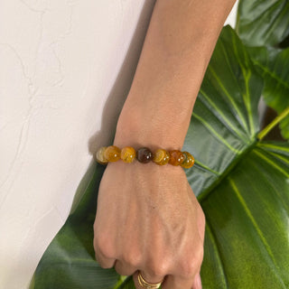 Bracelet grosse pierre naturel A26 Mahana B