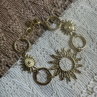 Bracelet multi soleil A109 Mahana B Or