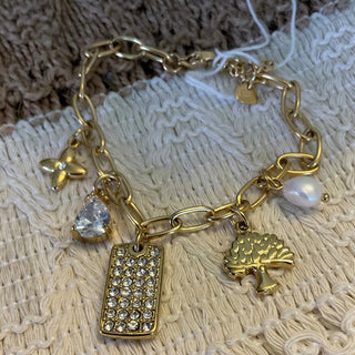 Bracelet pampille strass A12 Mahana B