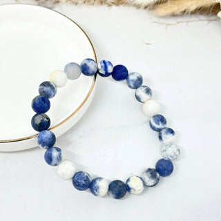 Bracelet pierre naturel A113 Mahana B Bleu
