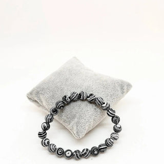 Bracelet pierre naturel A113 Mahana B Blanc