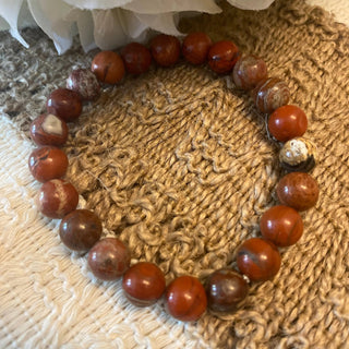 Bracelet pierre naturel A315 Mahana B Terracota