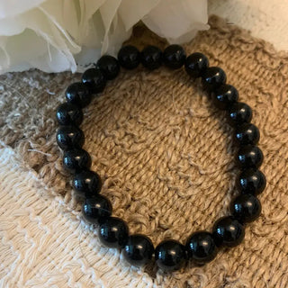 Bracelet pierre naturel A315 Mahana B Noir