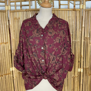 Chemise fleur V85 Mahana B