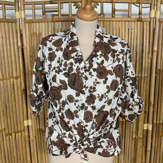 Chemise fleur V85 Mahana B