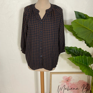 Chemise petit carreau V130 Mahana B