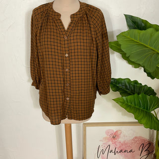 Chemise petit carreau V130 Mahana B