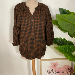 Chemise petit carreau V130 Mahana B