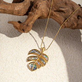 Collier tropical nacré A73 Mahana B