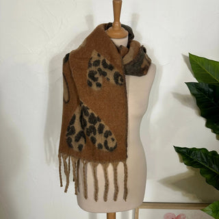 Echarpe coeur A98 Mahana B Rouille