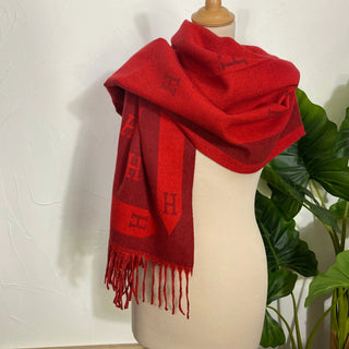 Echarpe inspi H A79 Mahana B Rouge