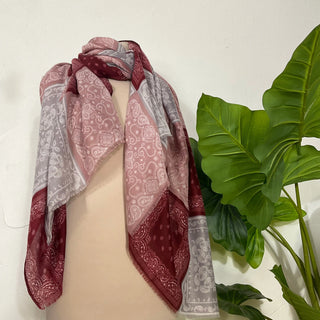 Echarpe motif bandana A35 Mahana B