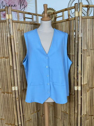 Gilet S93 Mahana B Bleu