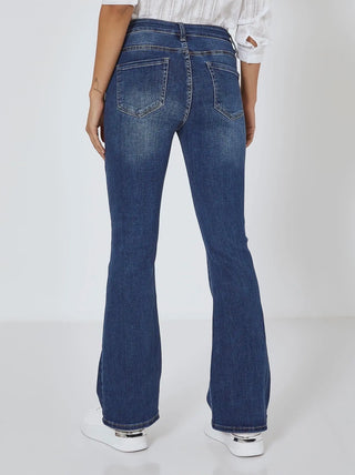 Jean bleu évasé S284 Mahana B