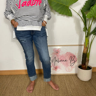 Jean revers bas S185 Mahana B XL