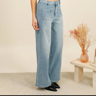 Jean wide leg S287 Mahana B 48