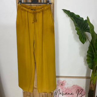 Jogg bas large V99 Mahana B Moutarde