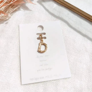 Lettre pampille doré A121 Mahana B D