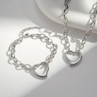 Parure coeur A57 Mahana B