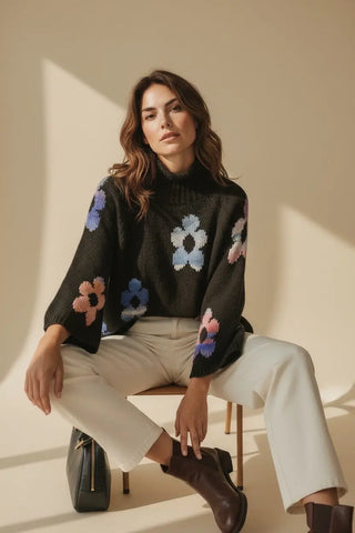 Pull court margueritte S266 Mahana B