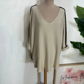 Pull liseret aux manches S250 Mahana B