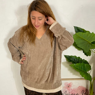 Pull velours S205 Mahana B