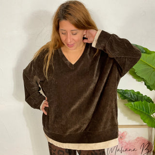 Pull velours S205 Mahana B