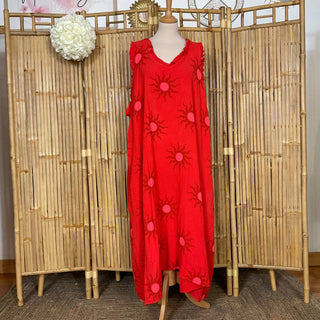 Robe gaze de coton soleil S143 Mahana B
