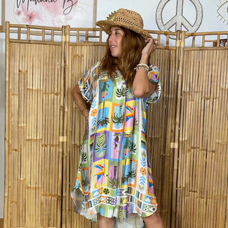 Robe motif C249 Mahana B