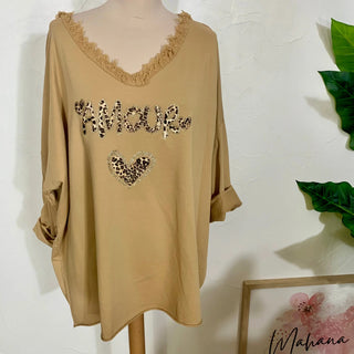 Sweat amour S298 Mahana B Camel