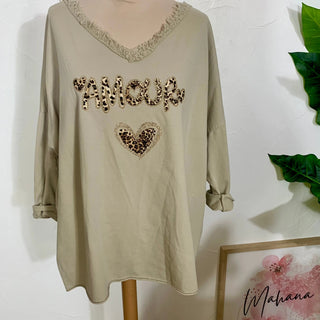 Sweat amour S298 Mahana B Beige