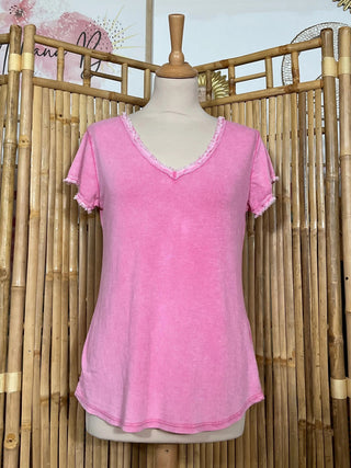 T-shirt cotellés C241 Mahana B