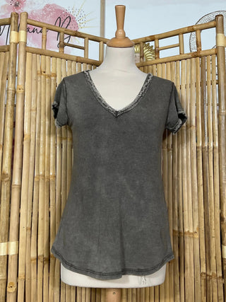 T-shirt cotellés C241 Mahana B