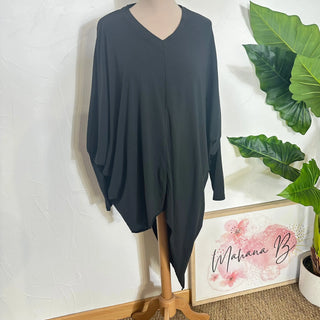 Tunique asymetrique S234 Mahana B Noir