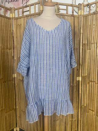 Tunique coton rayé S120 Mahana B