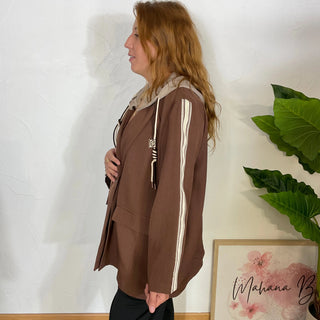 Veste blazer capuche S197 Mahana B