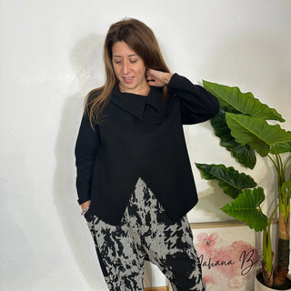 Veste fermé S271 Mahana B Noir