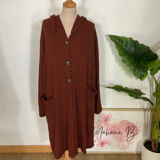 Veste longue capuche S198 Mahana B