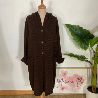 Veste longue capuche S198 Mahana B