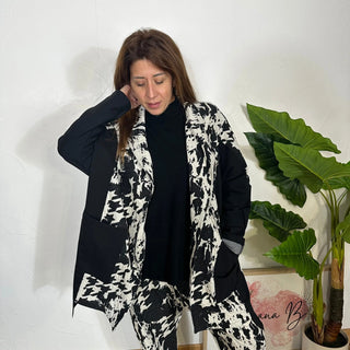 Veste longue motif SUN S278 Mahana B