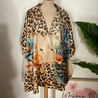 Veste loose motif S192 Mahana B